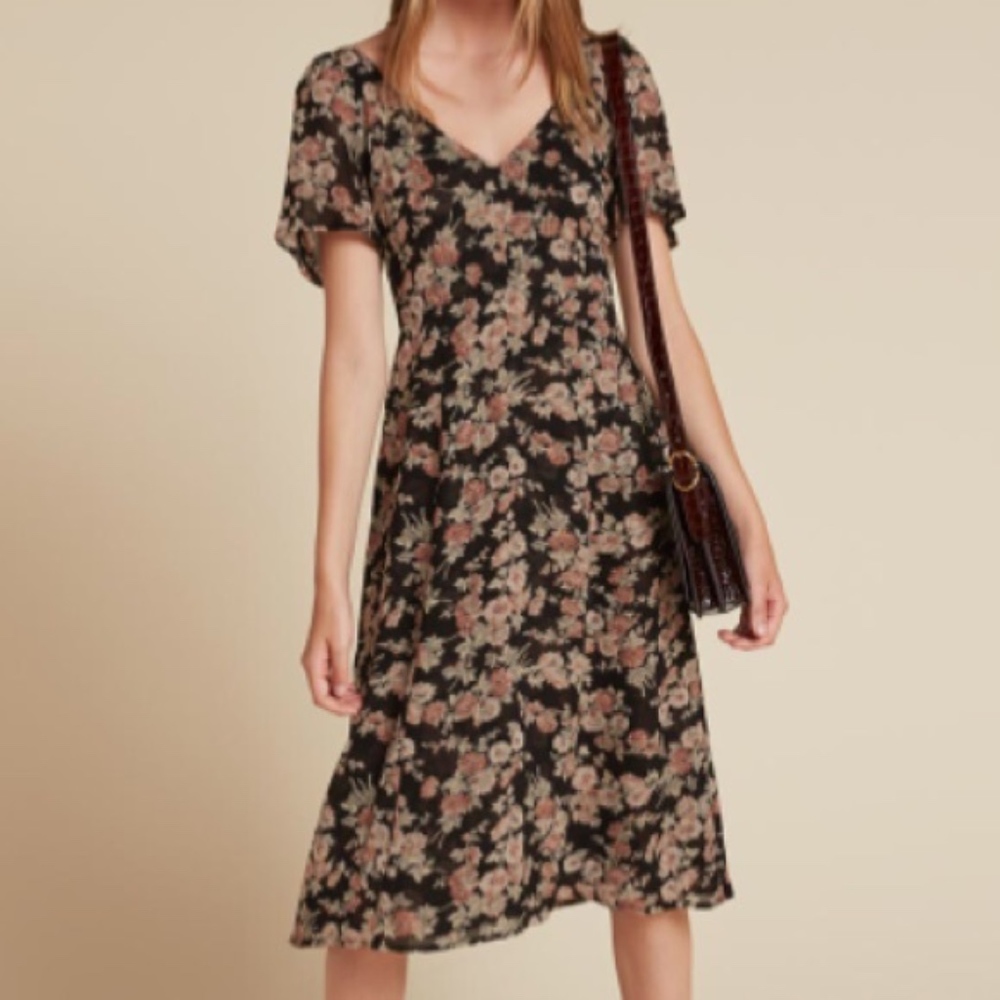 The Reformation Ophelia Floral Dress
